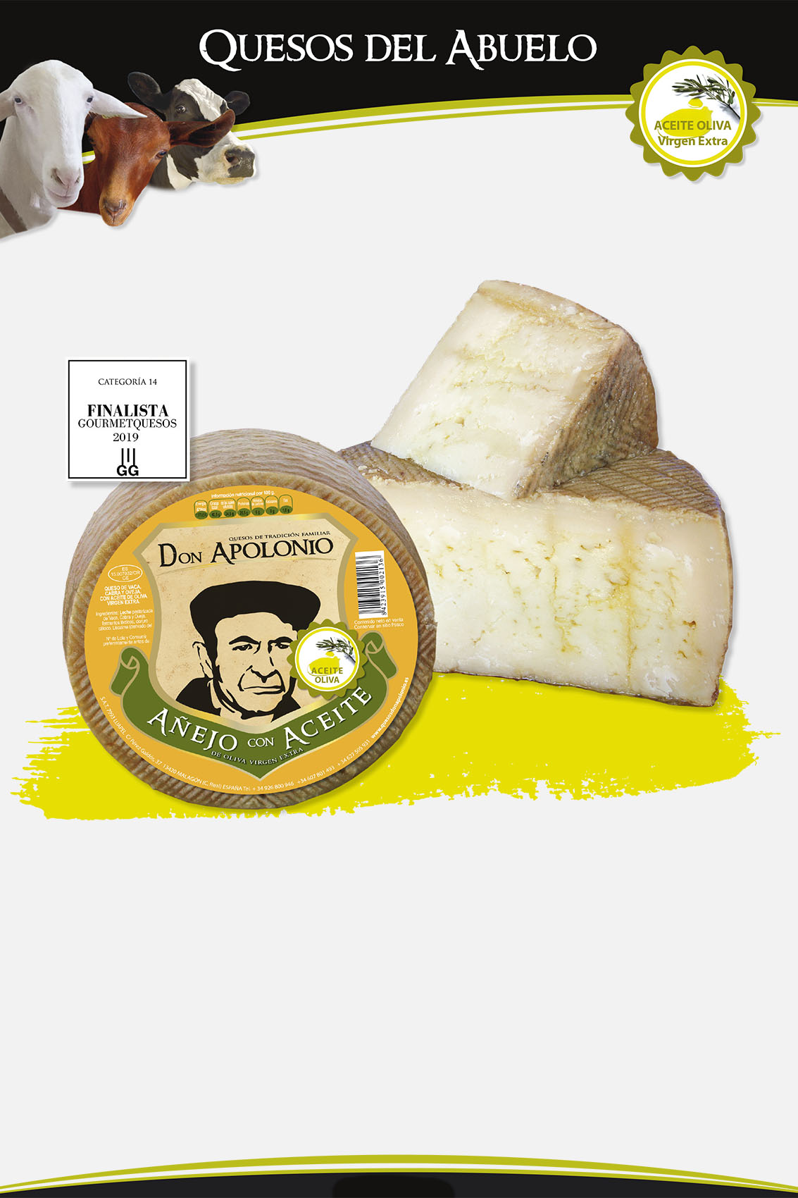 queso-del-abuelo-anejo-en-aove-la-eleccion-perfecta Venta online de vinos, embutidos, quesos, sidra, aceites, aperitivos, aceitunas, encurtidos y tés. Tienda online La Elección Perfecta.